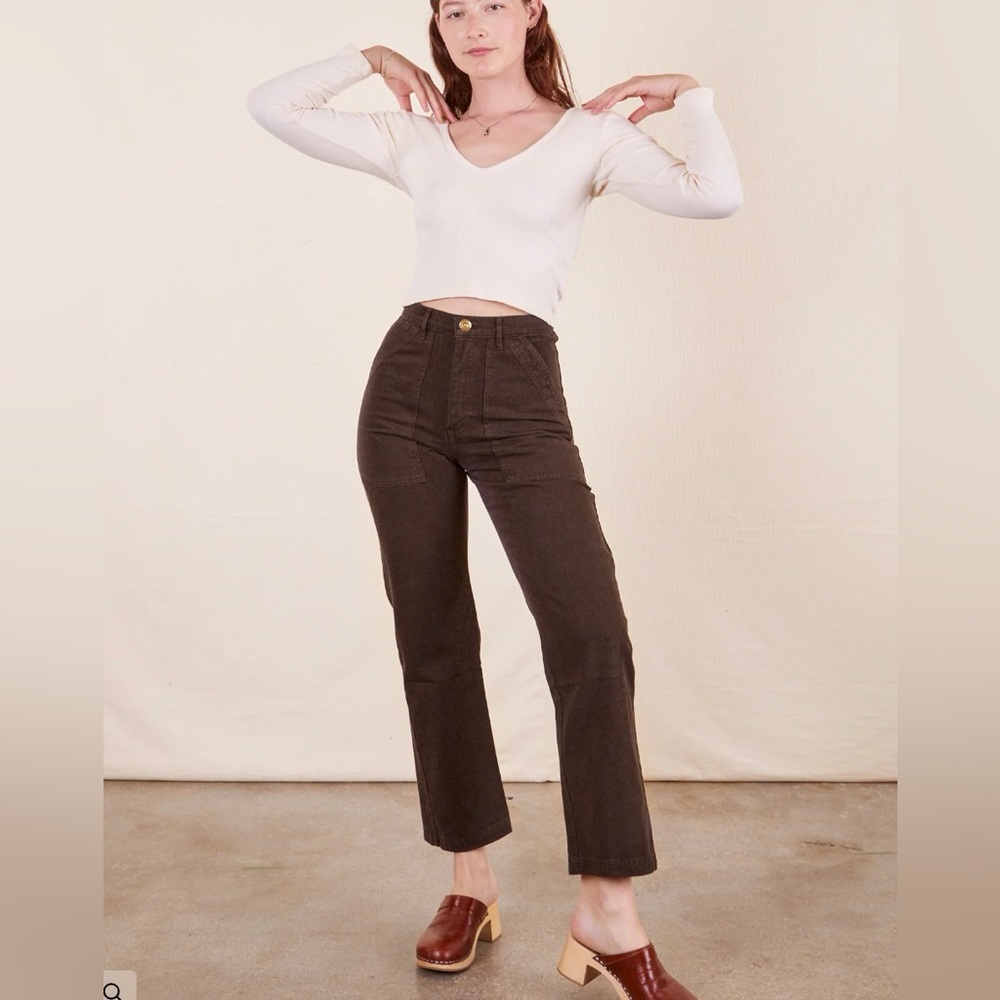 Big Bud Press Work Pants Espresso Brown
